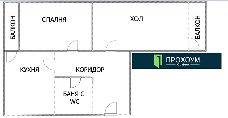Продава 2-СТАЕН, гр. София, Люлин 3