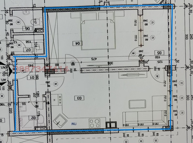 Продава 3-СТАЕН, гр. Благоевград, Освобождение, снимка 4 - Апартаменти - 53497318