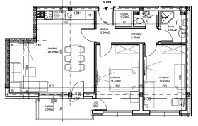 Продава 3-стаен град Пловдив Беломорски - [1] 