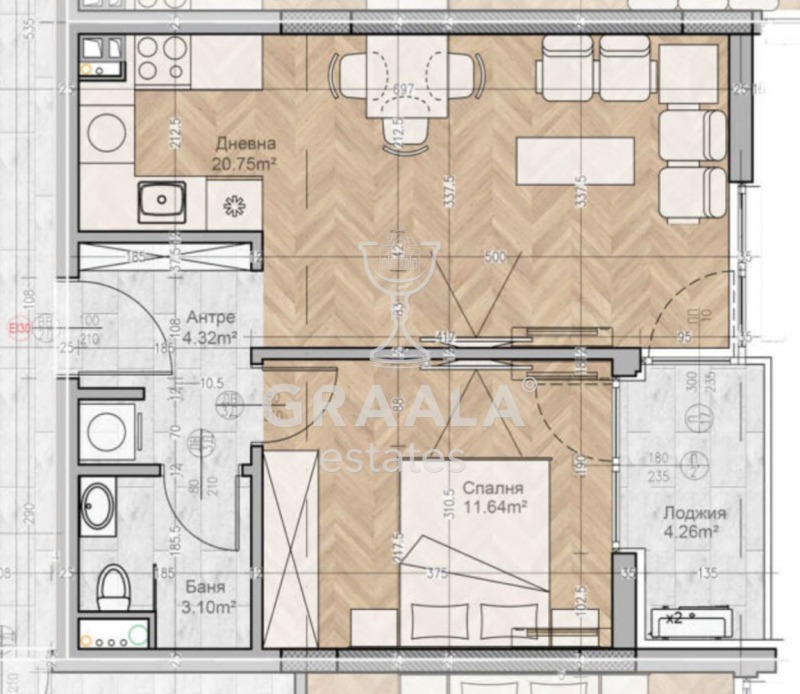 Продава  2-стаен град София , Люлин 4 , 64 кв.м | 73911935 - изображение [5]