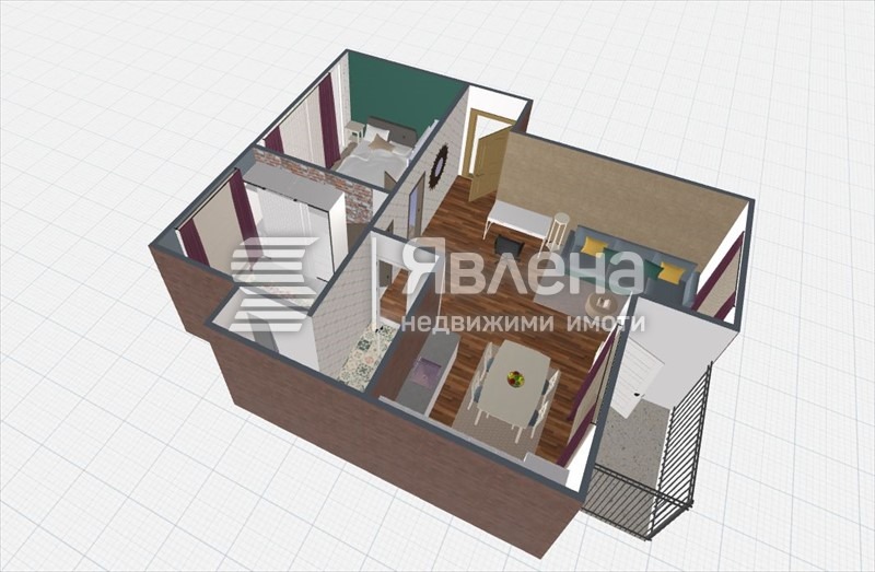 Продава 3-СТАЕН, гр. Пловдив, Въстанически, снимка 4 - Апартаменти - 54419454