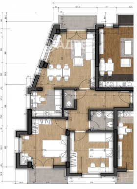 Продава 3-стаен град София Левски В - [1] 
