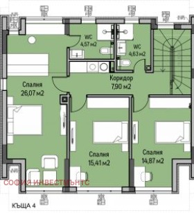 Продава КЪЩА, гр. София, м-т Камбаните, снимка 11 - Къщи - 55925860