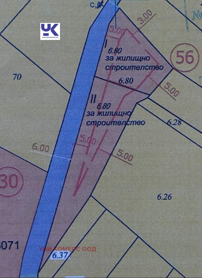 Продава ПАРЦЕЛ, с. Гурмазово, област София област, снимка 2 - Парцели - 55698038