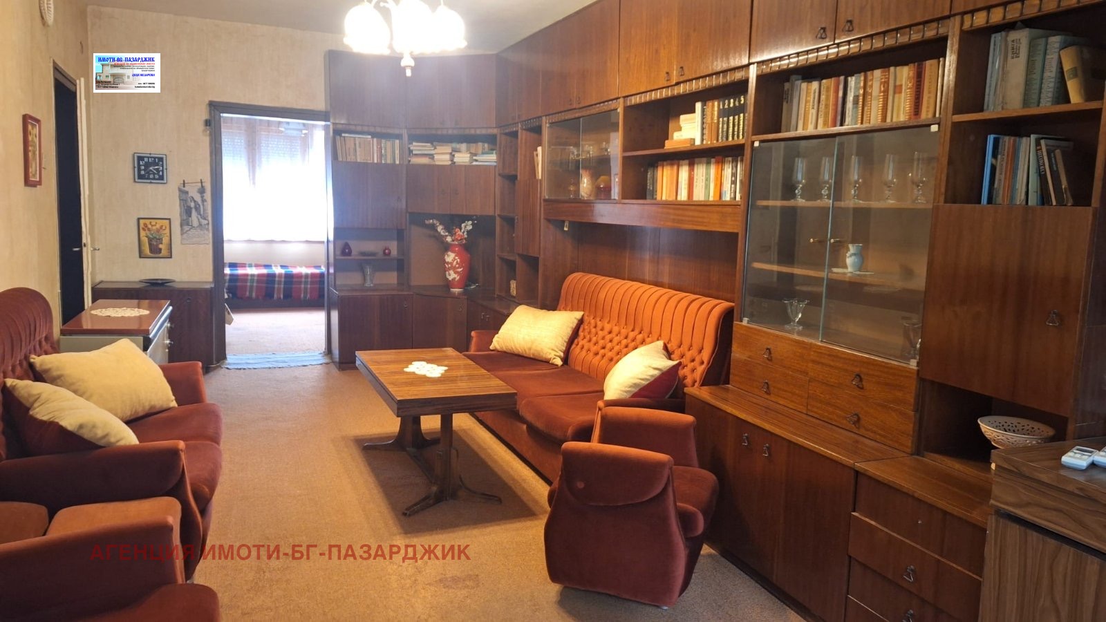 Продава 2-СТАЕН, гр. Пазарджик, Идеален център, снимка 2 - Апартаменти - 56268579