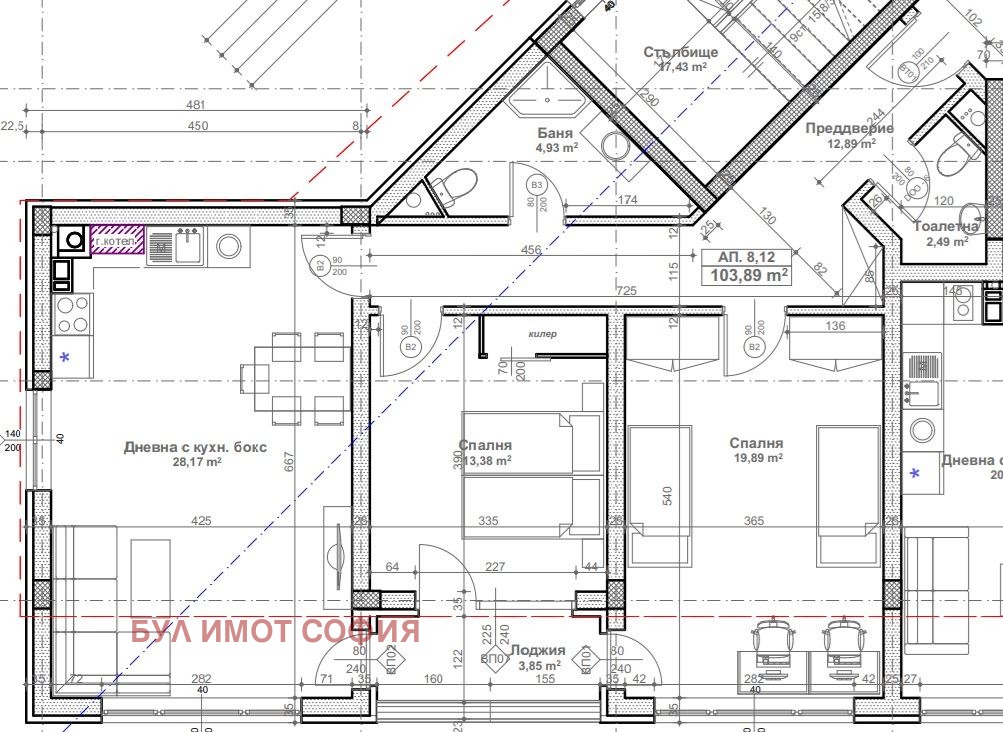 Продава 3-СТАЕН, гр. София, Овча купел 1, снимка 2 - Апартаменти - 53271922