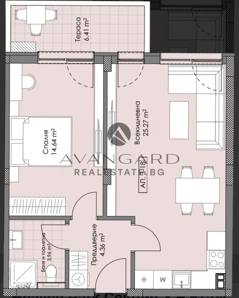 Продава  2-стаен град Пловдив , Остромила , 73 кв.м | 69831184 - изображение [8]