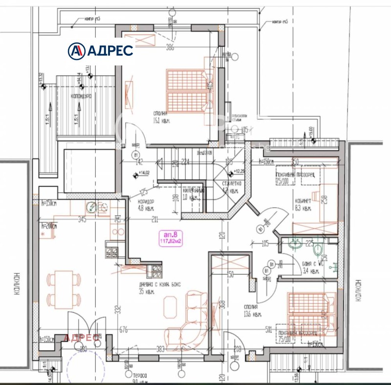 Продава МНОГОСТАЕН, гр. Варна, Лятно кино Тракия, снимка 4 - Апартаменти - 52809897