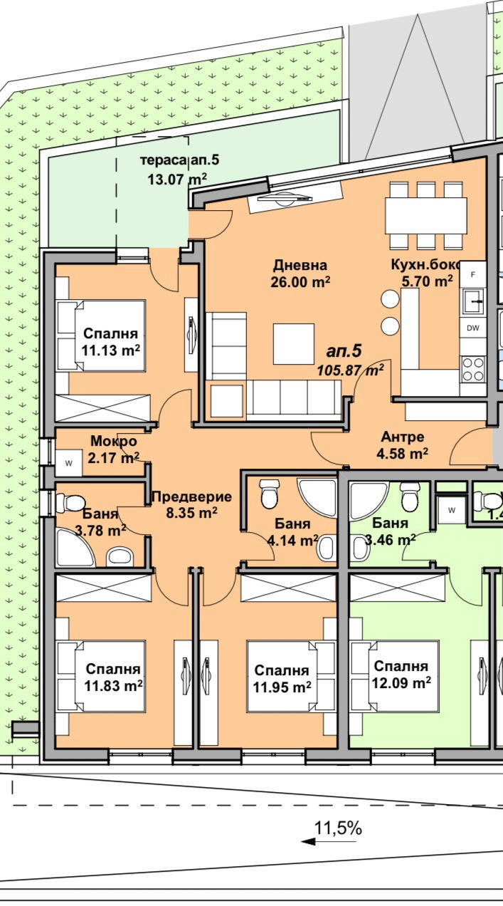 Продава 4-СТАЕН, гр. София, Малинова долина, снимка 16 - Aпартаменти - 49250273