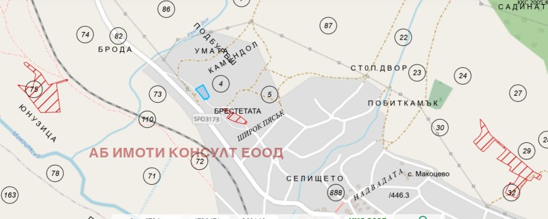 Продава ПАРЦЕЛ, с. Макоцево, област София област, снимка 7 - Парцели - 52983526