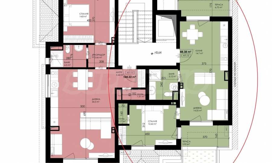 Продава 2-СТАЕН, гр. Созопол, област Бургас, снимка 2 - Апартаменти - 54056718