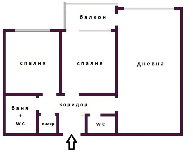 Продава 3-СТАЕН, гр. Варна, Победа, снимка 6 - Aпартаменти - 48249049