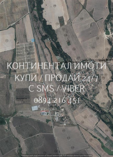 Продава ПАРЦЕЛ, с. Черничево, област Пловдив, снимка 3 - Парцели - 54260184