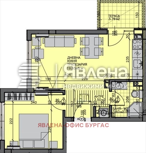Продава 2-СТАЕН, гр. Бургас, Зорница