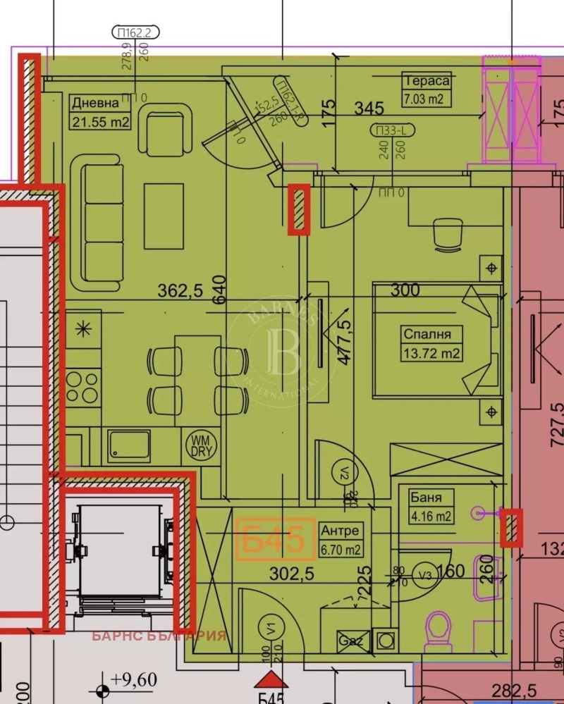 Продава 2-СТАЕН, гр. София, Кръстова вада, снимка 9 - Апартаменти - 53254249