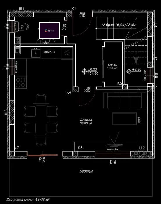 Satılık  Ev Varna , m-t Menteşeto , 99 metrekare | 14969276 - görüntü [4]