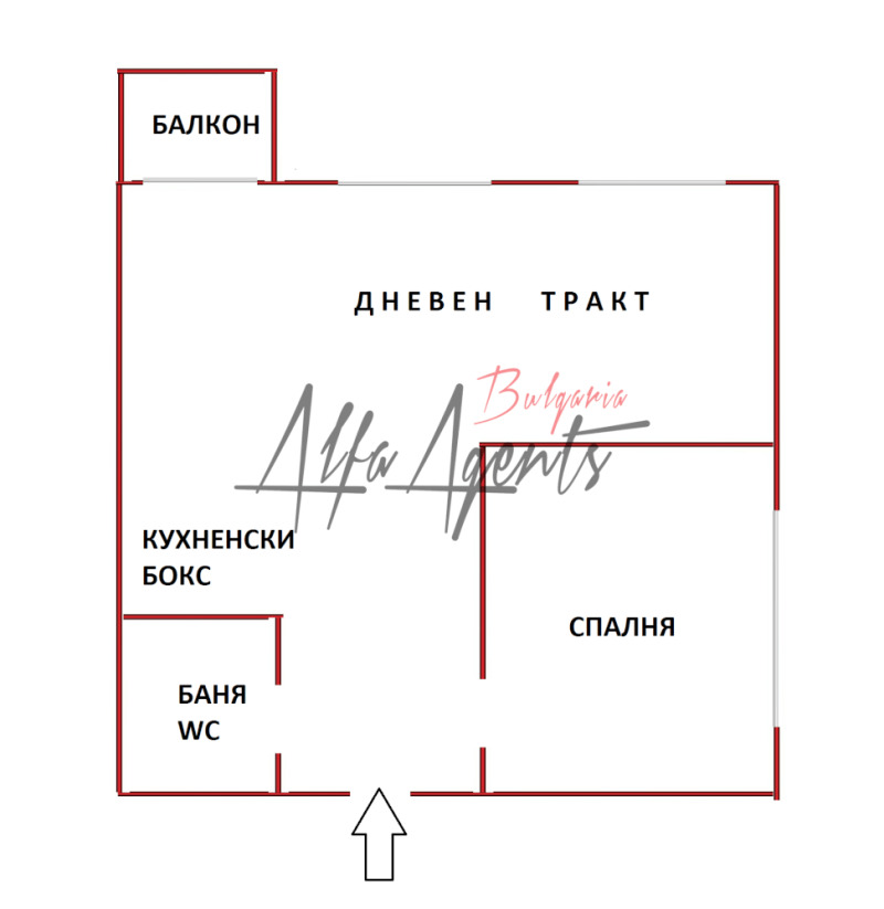 Te koop  1 slaapkamer Varna , Vinitsa , 59 m² | 65492739 - afbeelding [5]