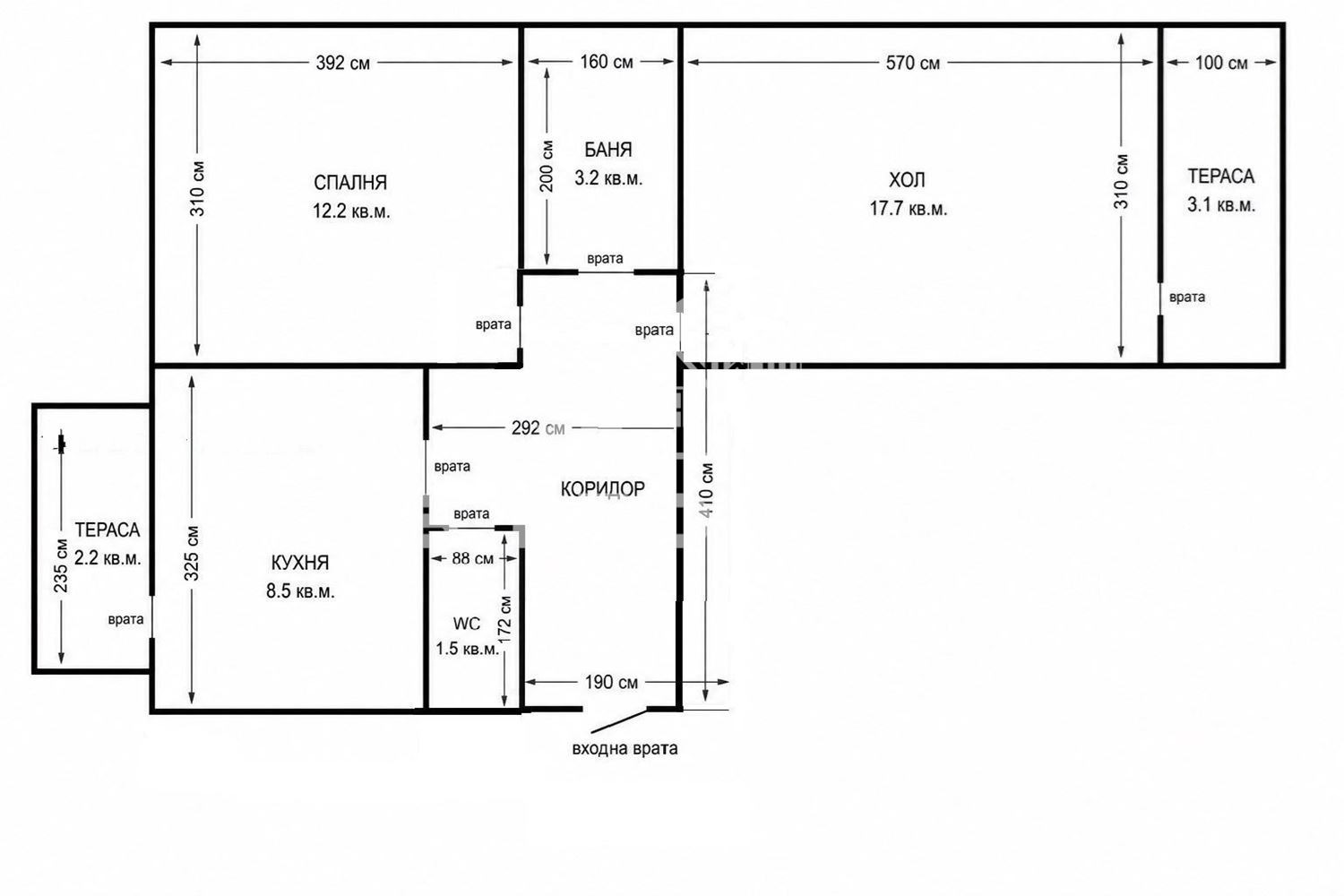 Продава 2-СТАЕН, гр. София, Сухата река, снимка 2 - Апартаменти - 54499878