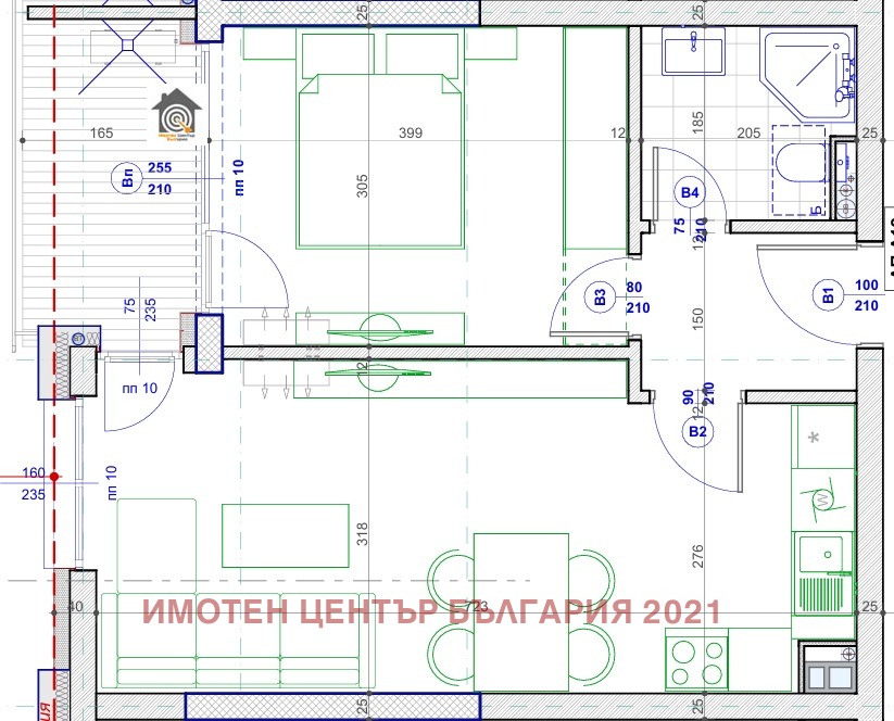 Продава 2-СТАЕН, гр. София, Малинова долина, снимка 4 - Апартаменти - 56309280