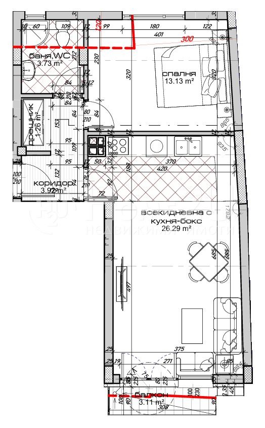À vendre  1 chambre Varna , Kolhozen pazar , 77 m² | 51231331 - image [4]