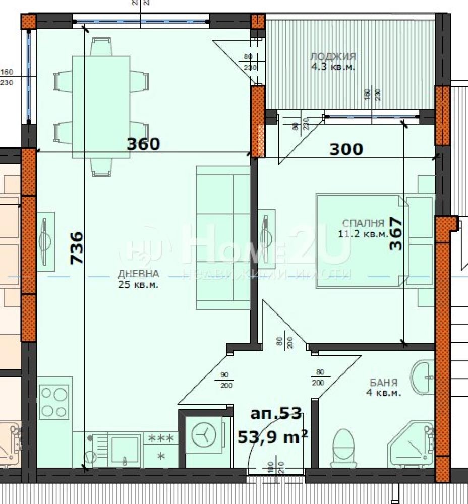 Продава 2-СТАЕН, гр. Варна, Левски 1, снимка 4 - Апартаменти - 54350144