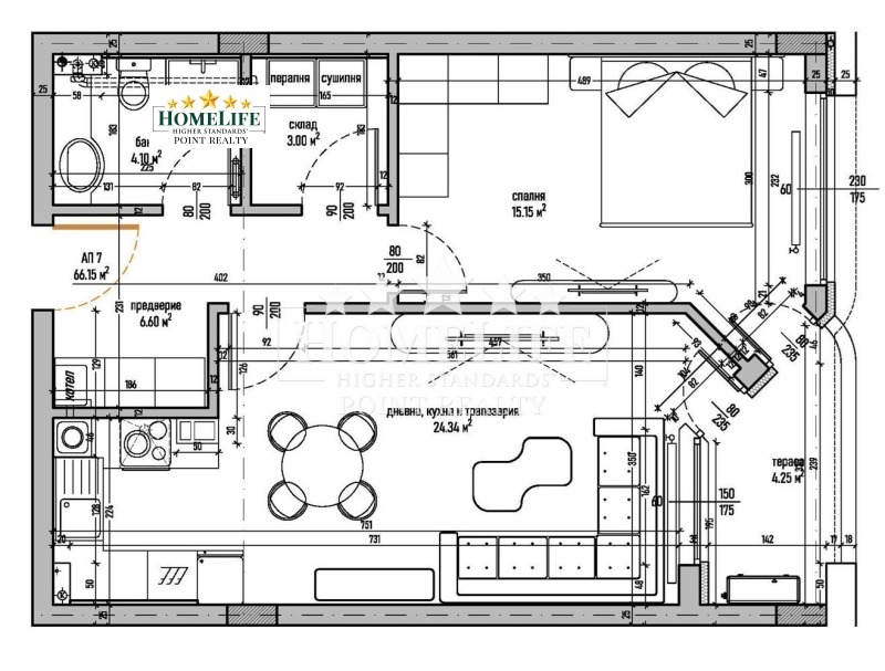 Продава  2-стаен град София , Малинова долина , 79 кв.м | 65662022 - изображение [3]