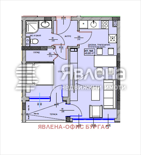 Продава 2-СТАЕН, гр. Поморие, област Бургас