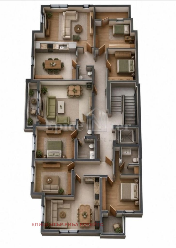 Продава МЕЗОНЕТ, гр. София, Симеоново, снимка 4 - Апартаменти - 55629214