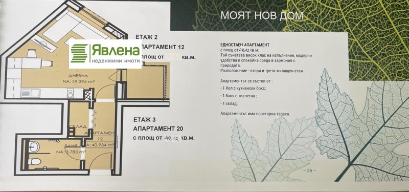 À vendre  Studio Sofia , Lyulin 6 , 48 m² | 53046462 - image [3]