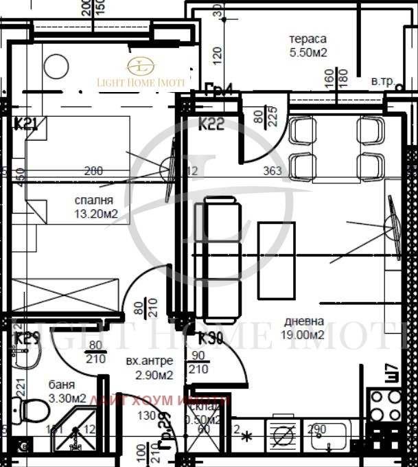 In vendita  1 camera da letto Plovdiv , Ostromila , 58 mq | 50070798 - Immagine [10]
