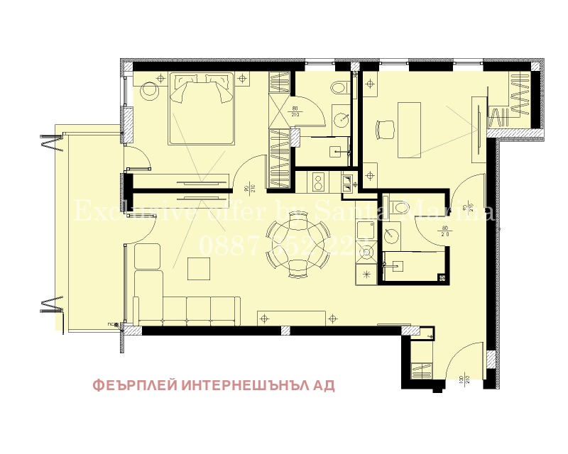 Na prodej  2 ložnice oblast Burgas , Sozopol , 106 m2 | 60984549 - obraz [5]
