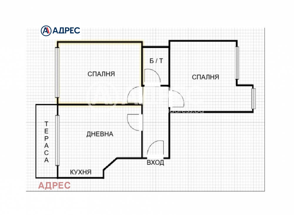 Продава 3-СТАЕН, гр. Варна, Колхозен пазар, снимка 4 - Апартаменти - 55543670