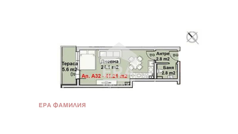 Продава 1-СТАЕН, гр. София, Малинова долина, снимка 5 - Aпартаменти - 48966392