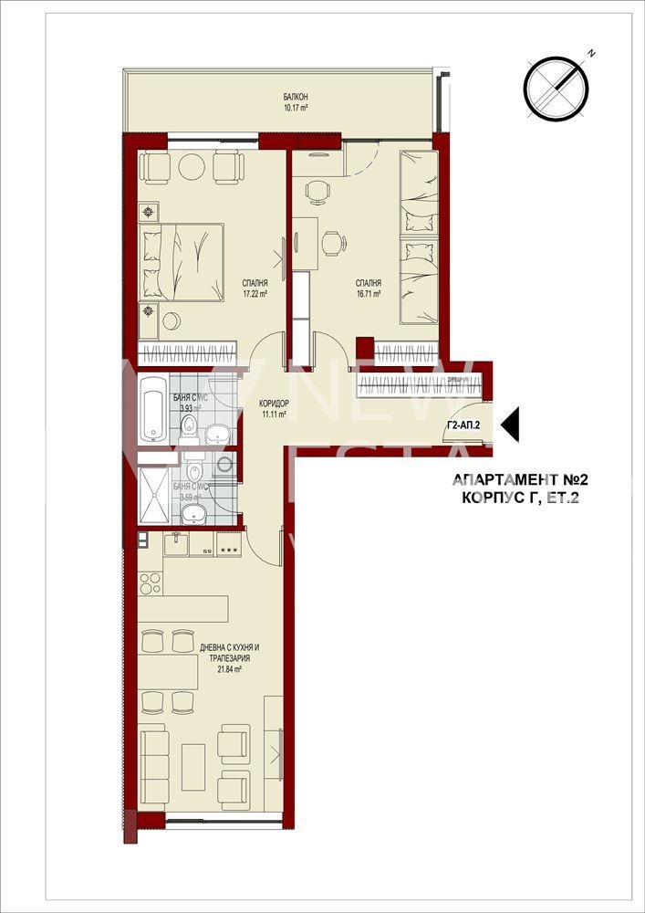 Продава  3-стаен град София , Център , 113 кв.м | 12840245 - изображение [10]