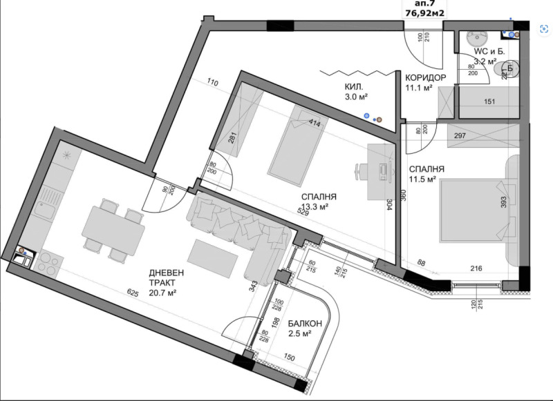 Продава 3-СТАЕН, гр. Варна, Владислав Варненчик 1, снимка 4 - Aпартаменти - 48309212