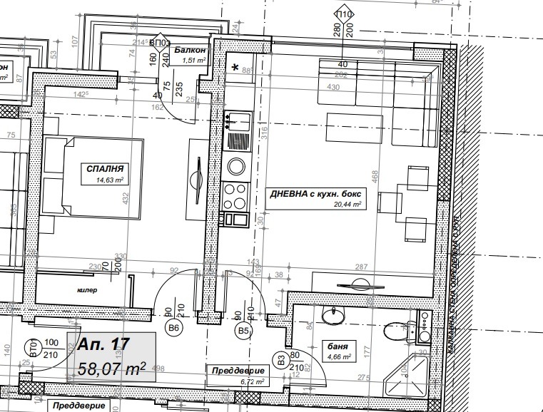 In vendita  1 camera da letto Sofia , Strelbishte , 75 mq | 47691051