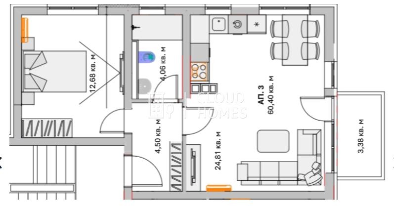 Продава 2-СТАЕН, град София, Малинова долина • 190000 € / 371607.70 лв. • 78271045 1