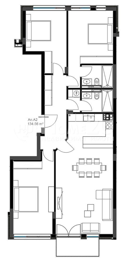 Продава 4-СТАЕН, гр. Варна, Бриз, снимка 7 - Aпартаменти - 49451898