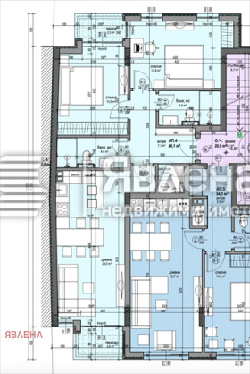 Продава 3-стаен град София Разсадника - [1] 