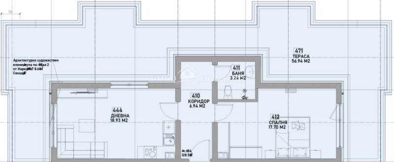 Продава 2-СТАЕН, гр. Пловдив, Южен, снимка 2 - Апартаменти - 52641319
