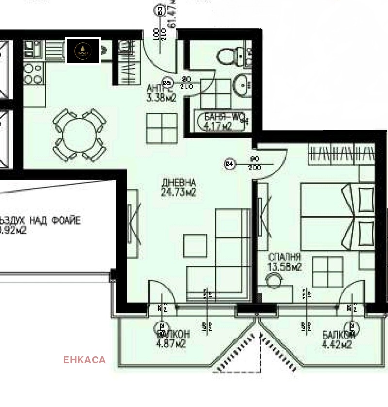 Продава 2-СТАЕН, гр. София, Драгалевци, снимка 2 - Апартаменти - 53048131