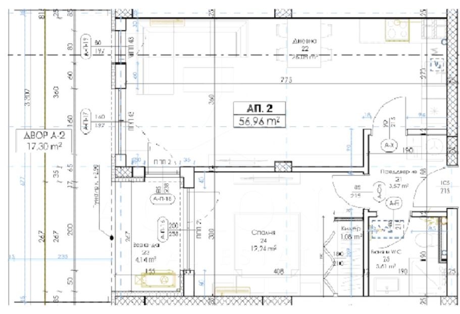 Продава 2-СТАЕН, гр. Пловдив, Беломорски, снимка 4 - Апартаменти - 53779308