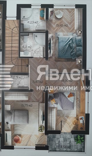 Продава КЪЩА, гр. Пловдив, Беломорски, снимка 9 - Къщи - 48006498