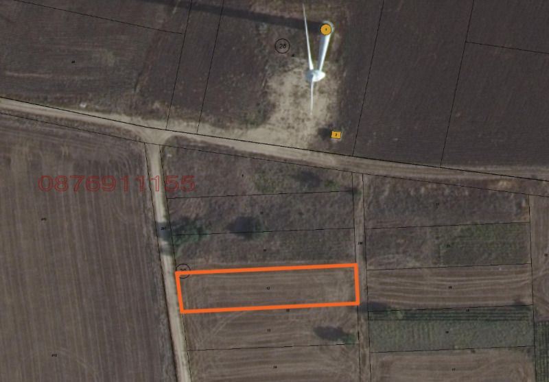 Продава ЗЕМЕДЕЛСКА ЗЕМЯ, гр. Шабла, област Добрич