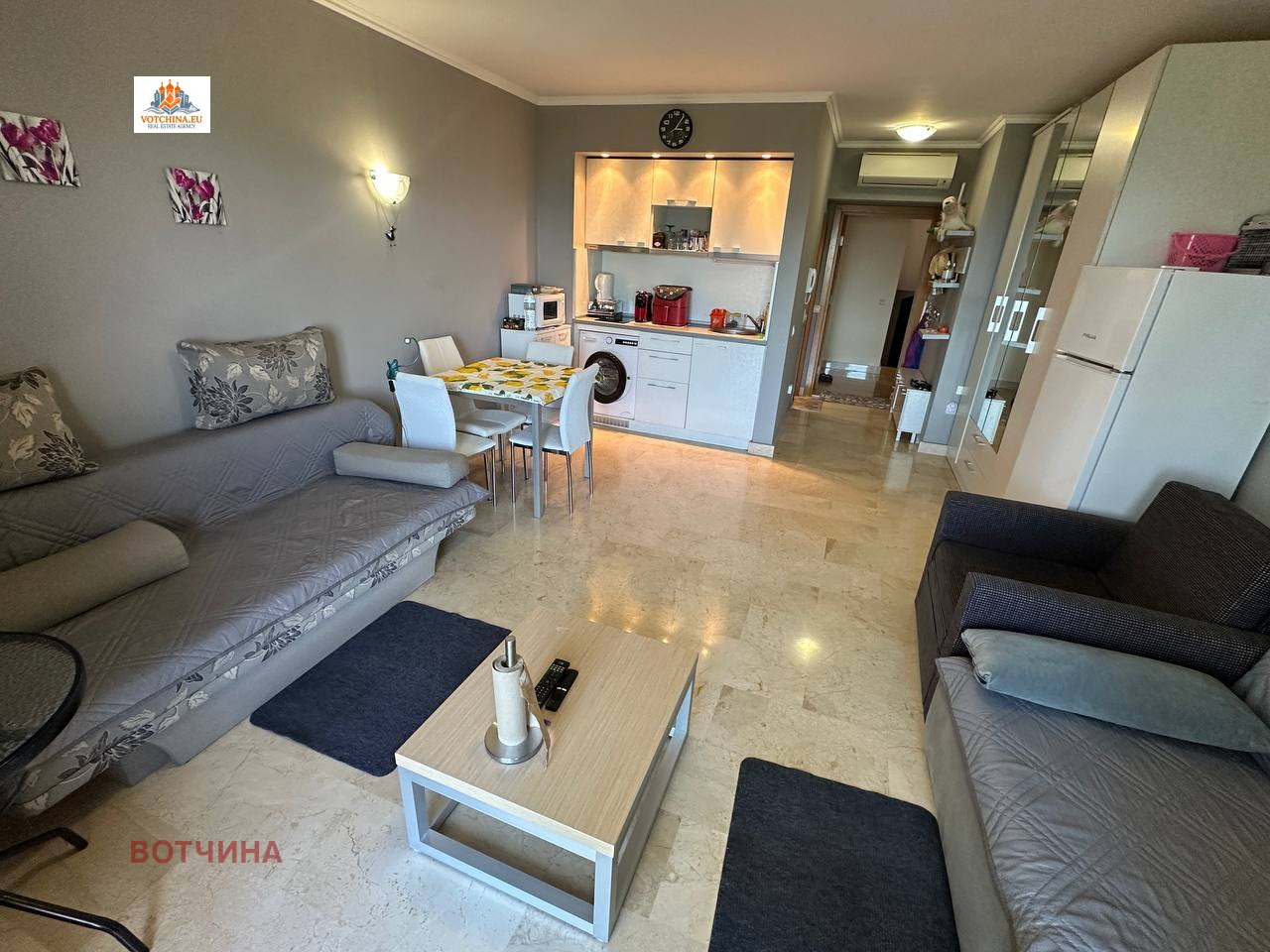 Продава 1-СТАЕН, с. Кранево, област Добрич, снимка 2 - Апартаменти - 55095344