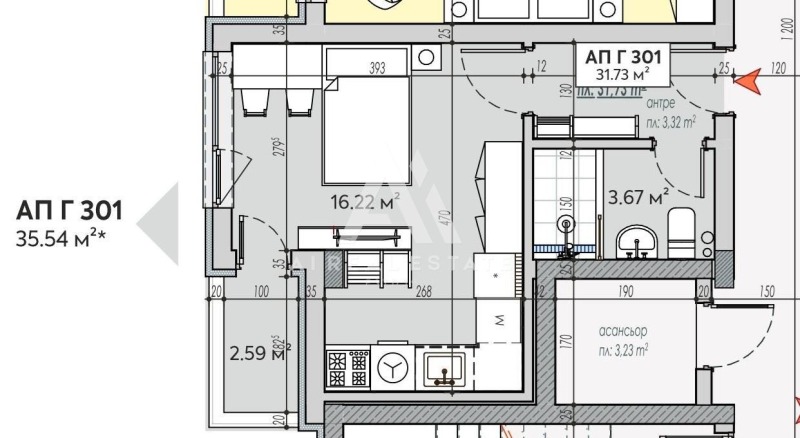 Eladó  Stúdió Pleven , Sirok centar , 35 négyzetméter | 96406636 - kép [11]
