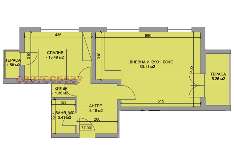 Продава  2-стаен град Пловдив , Христо Смирненски , 89 кв.м | 16670306 - изображение [4]