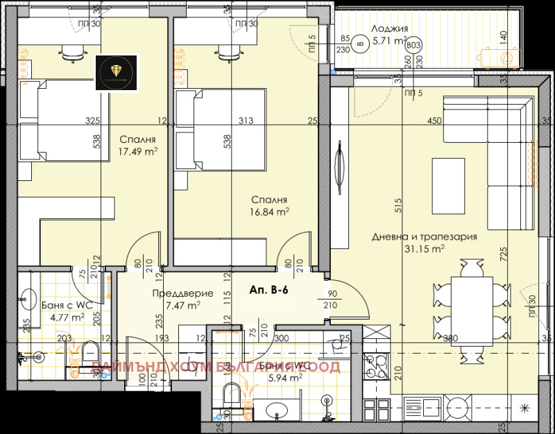 Продава 3-СТАЕН, гр. Пловдив, Кършияка, снимка 2 - Aпартаменти - 49217957