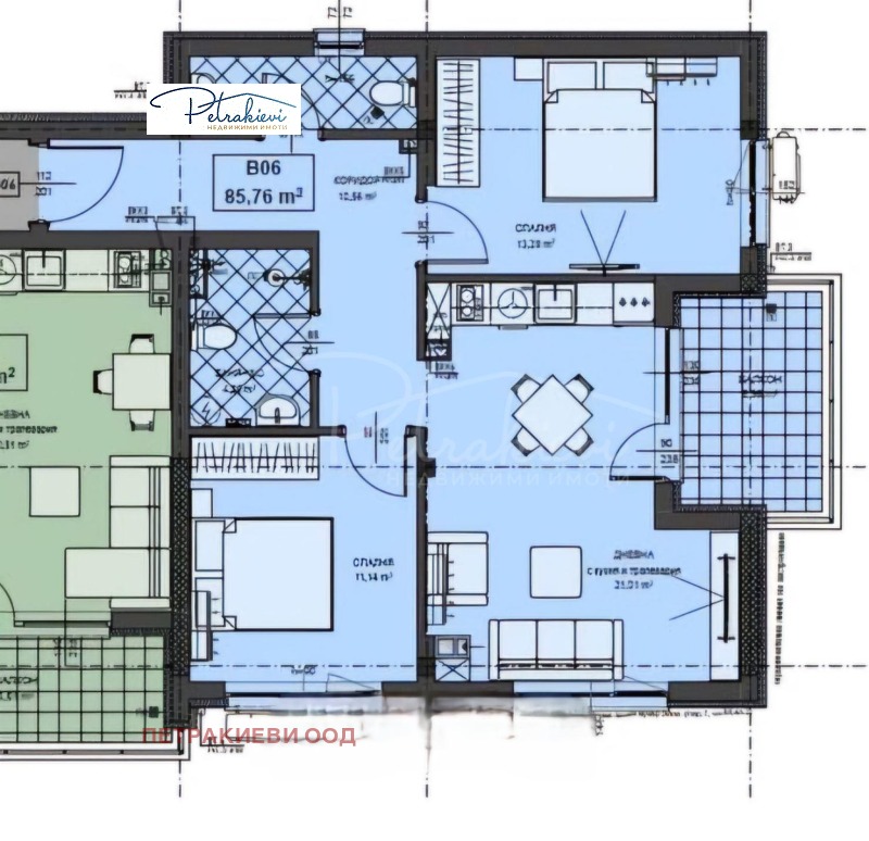 Till salu  2 sovrum region Burgas , Sozopol , 108 kvm | 94416964 - bild [5]