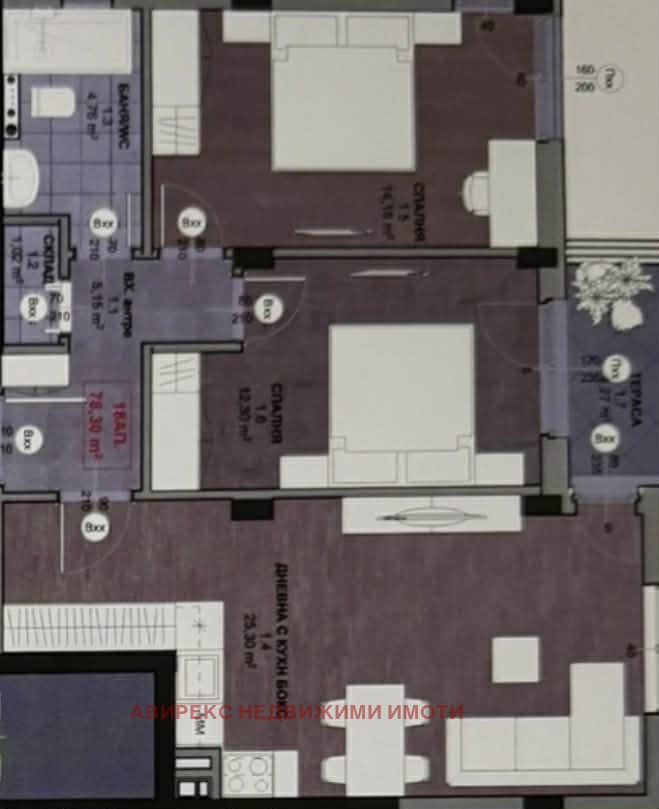 Продава 3-СТАЕН, гр. Пловдив, Кършияка, снимка 3 - Апартаменти - 53470898